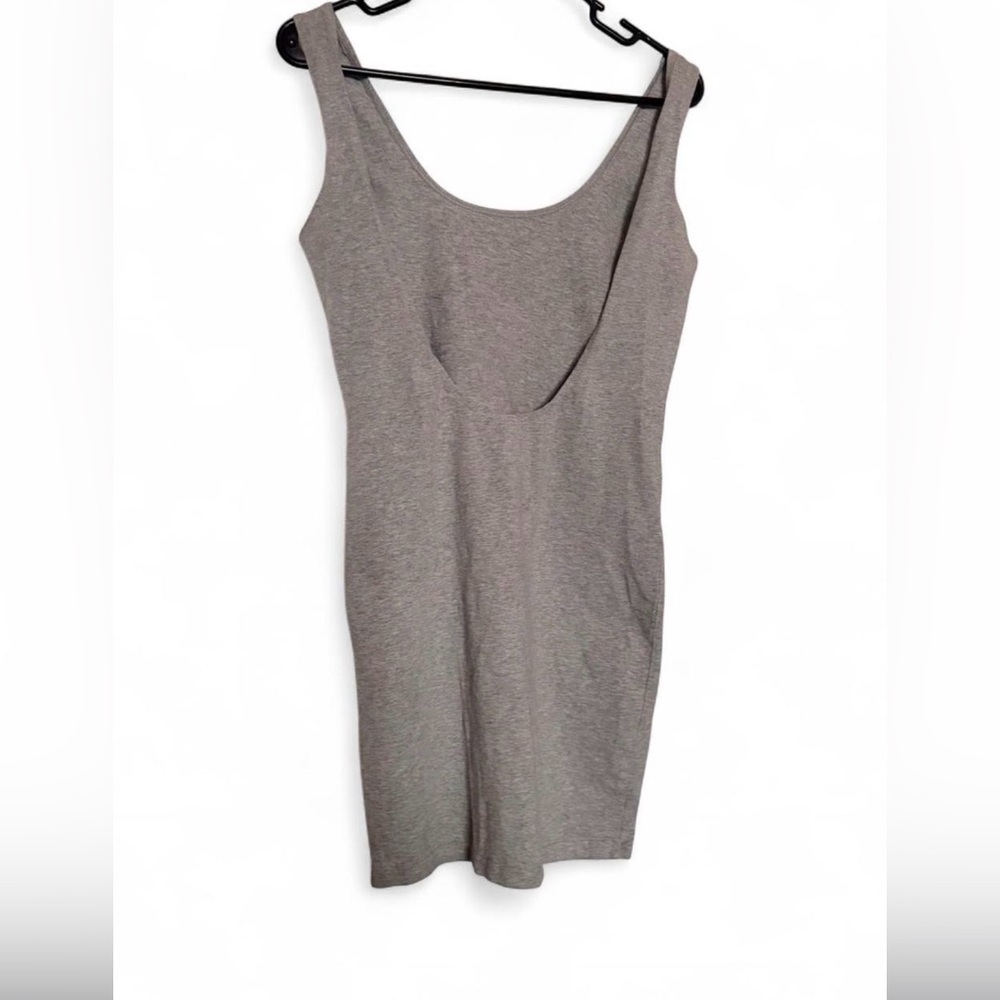Forever 21 Gray Sleeveless Bodycon Dress